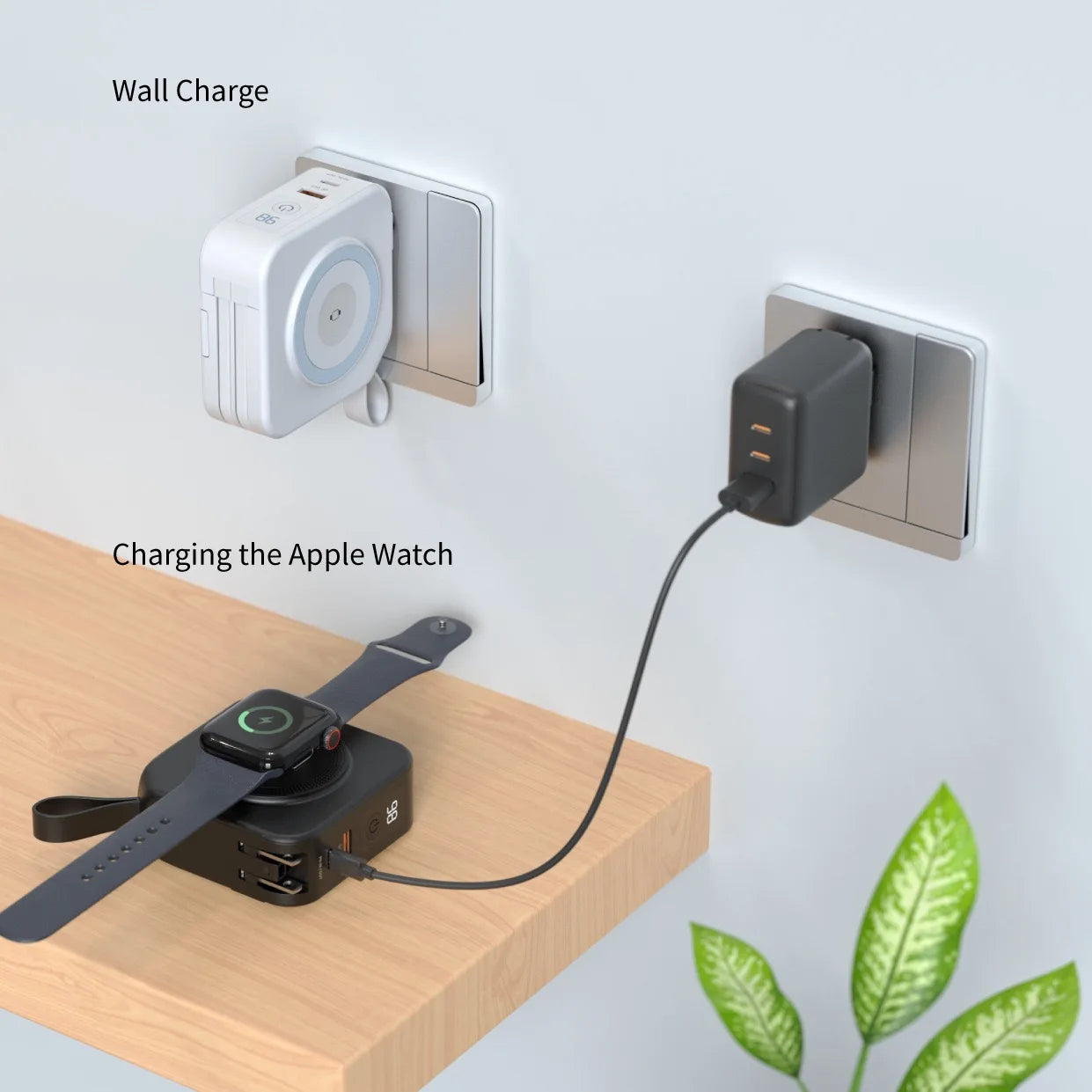 Magnetic Power Bank 10000mAh iPhone Samsung fast charge HUAWEI Xiaomi Watch charger batterie externe magsafe romoss