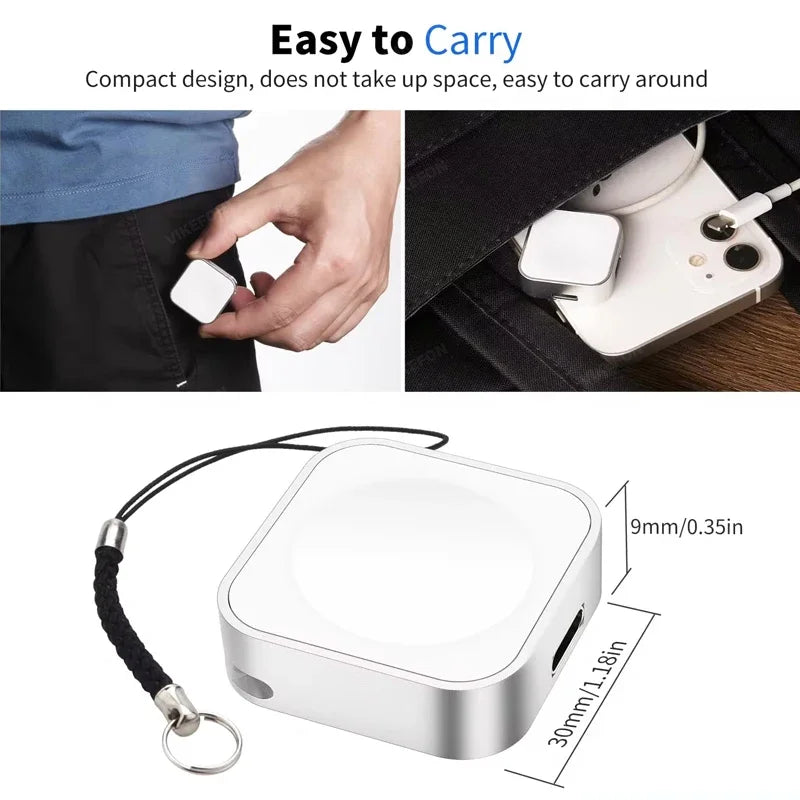 White MagCharge Go
